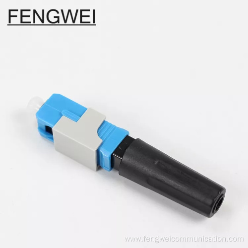 Embed fiber cable fast connector Singlemode Optic Fiber